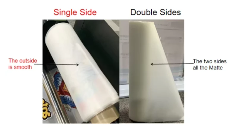 single and double coated DTF film single and double coated DTF film