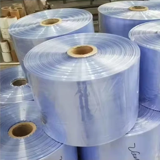 Blue PVC shrinking film factory Blue PVC shrinking film factory